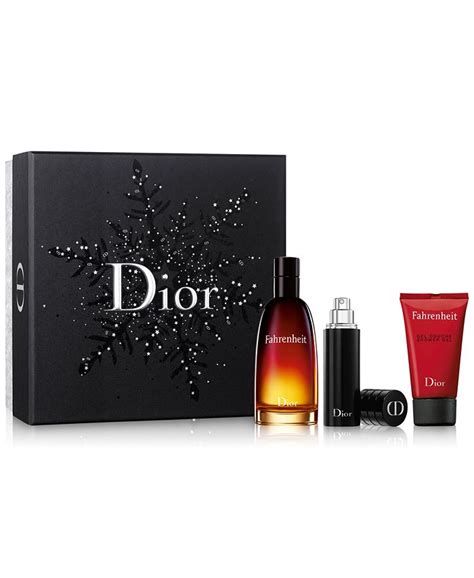 macy's dior fahrenheit gift set.